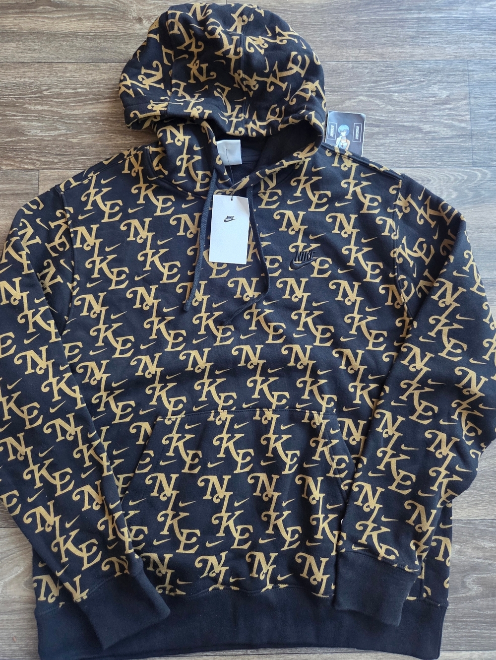 Nike Sportswear Monogram Club Fleece Hoodie Large